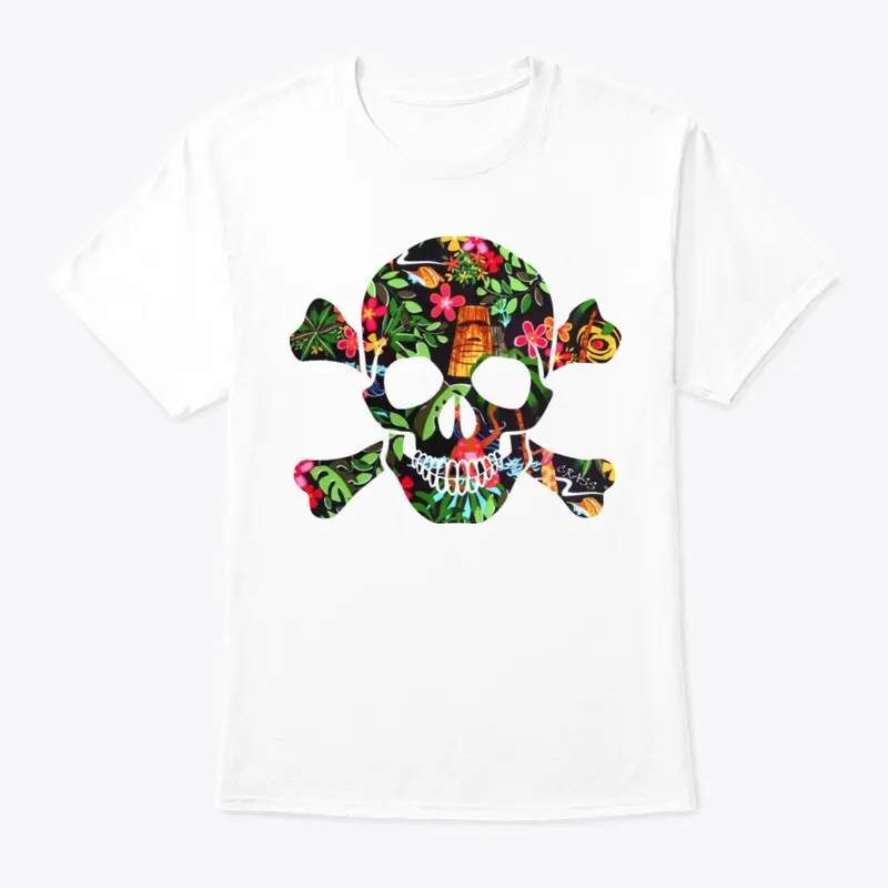 Hawaii Flower'O Skull Bones