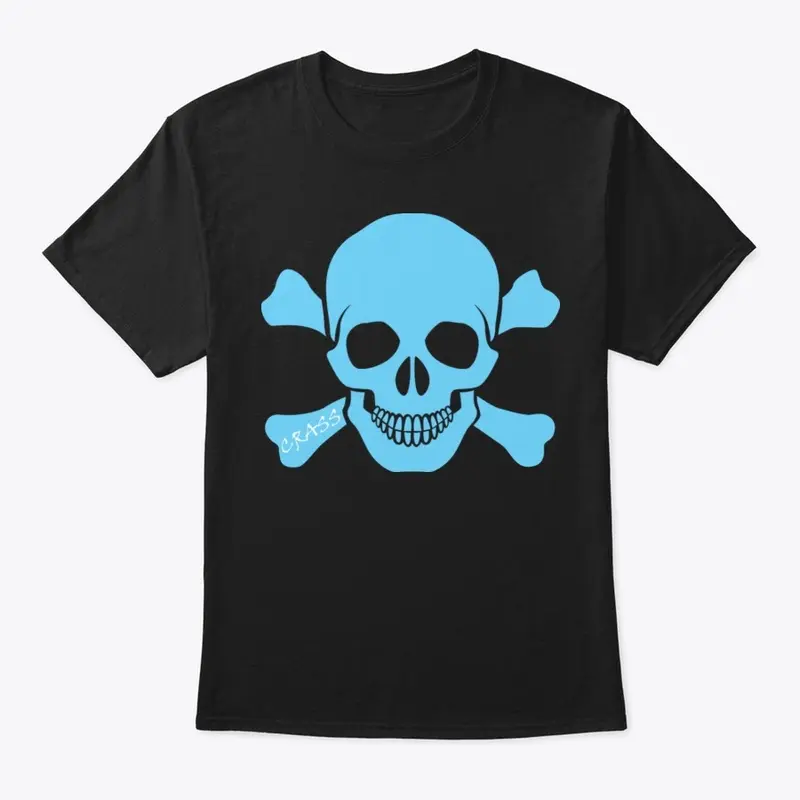 Powder Blue Skull Bones